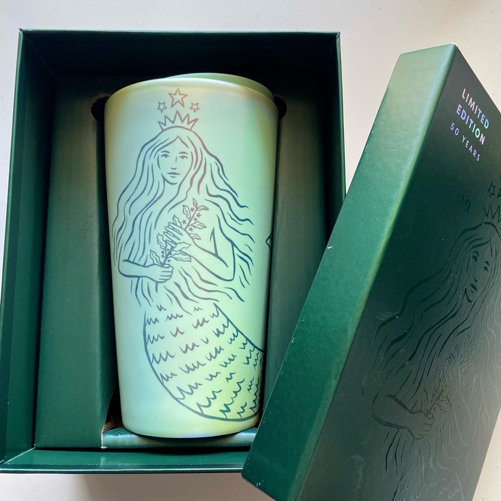 Starbucks Green Mermaid Anniversary Tumbler